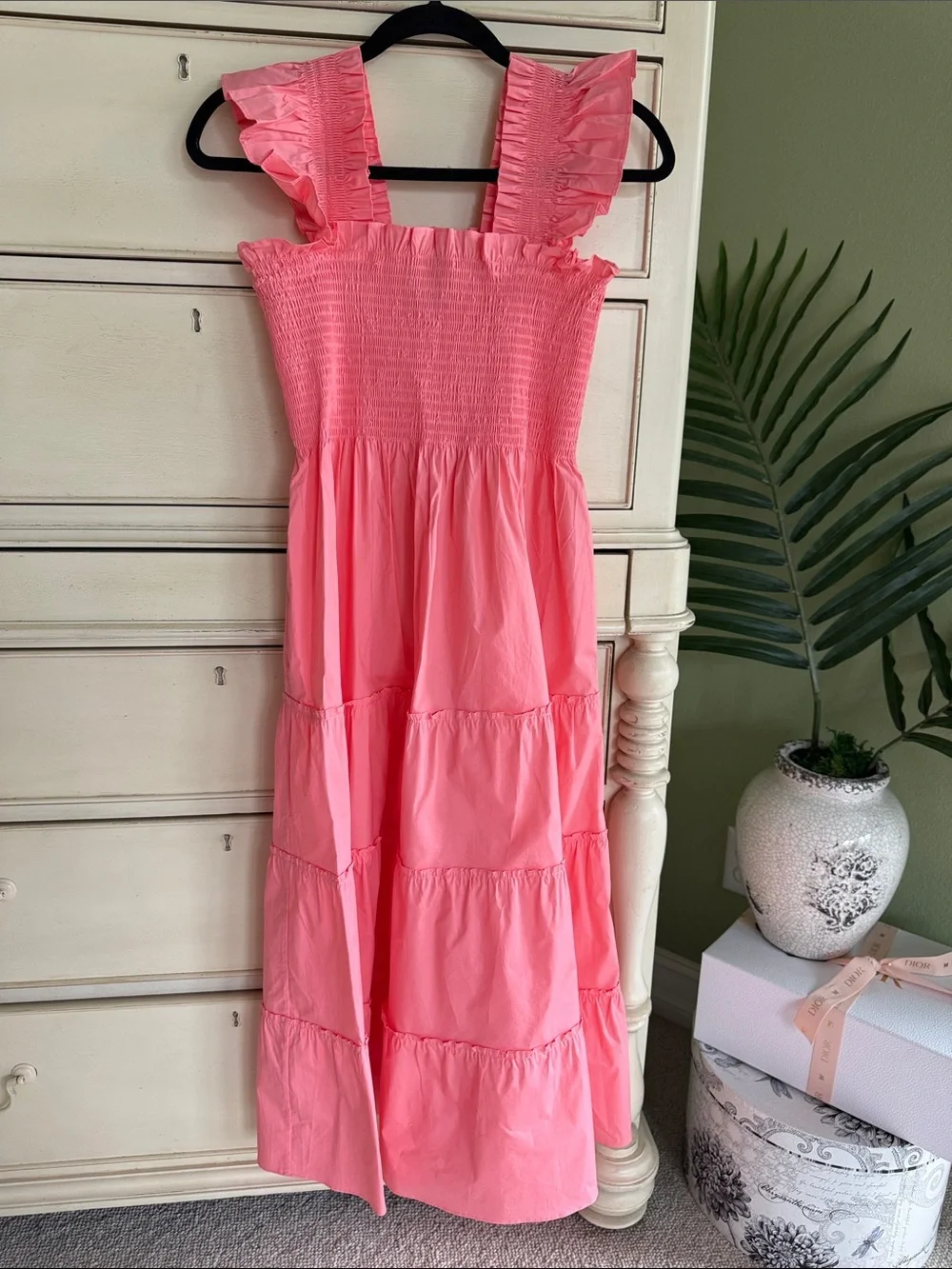 structured dress Denim Structured Pockets Dress